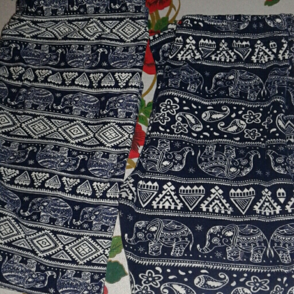 Elephant print leggings